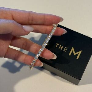 The M jewelers Pave tennis bracelet